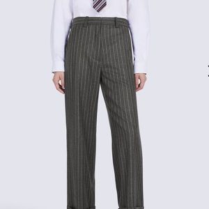 KENZO Striped Wool Trousers